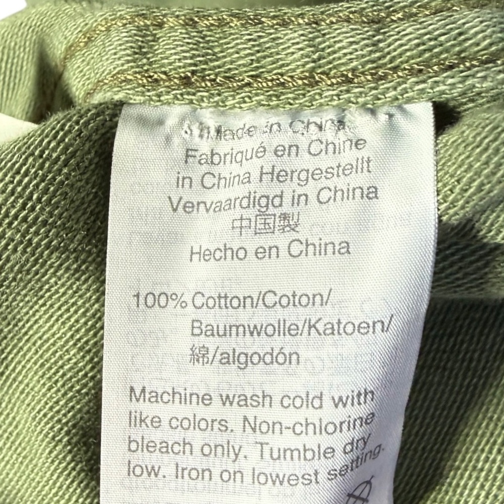 Madewell Green Claremont Drawstring Utility Jacket Size S - Picture 8 of 8